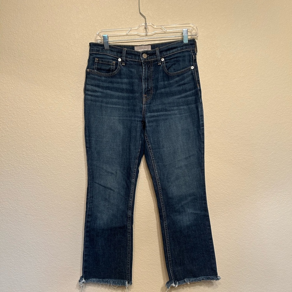 Everlane Dark Blue Ankle Jeans